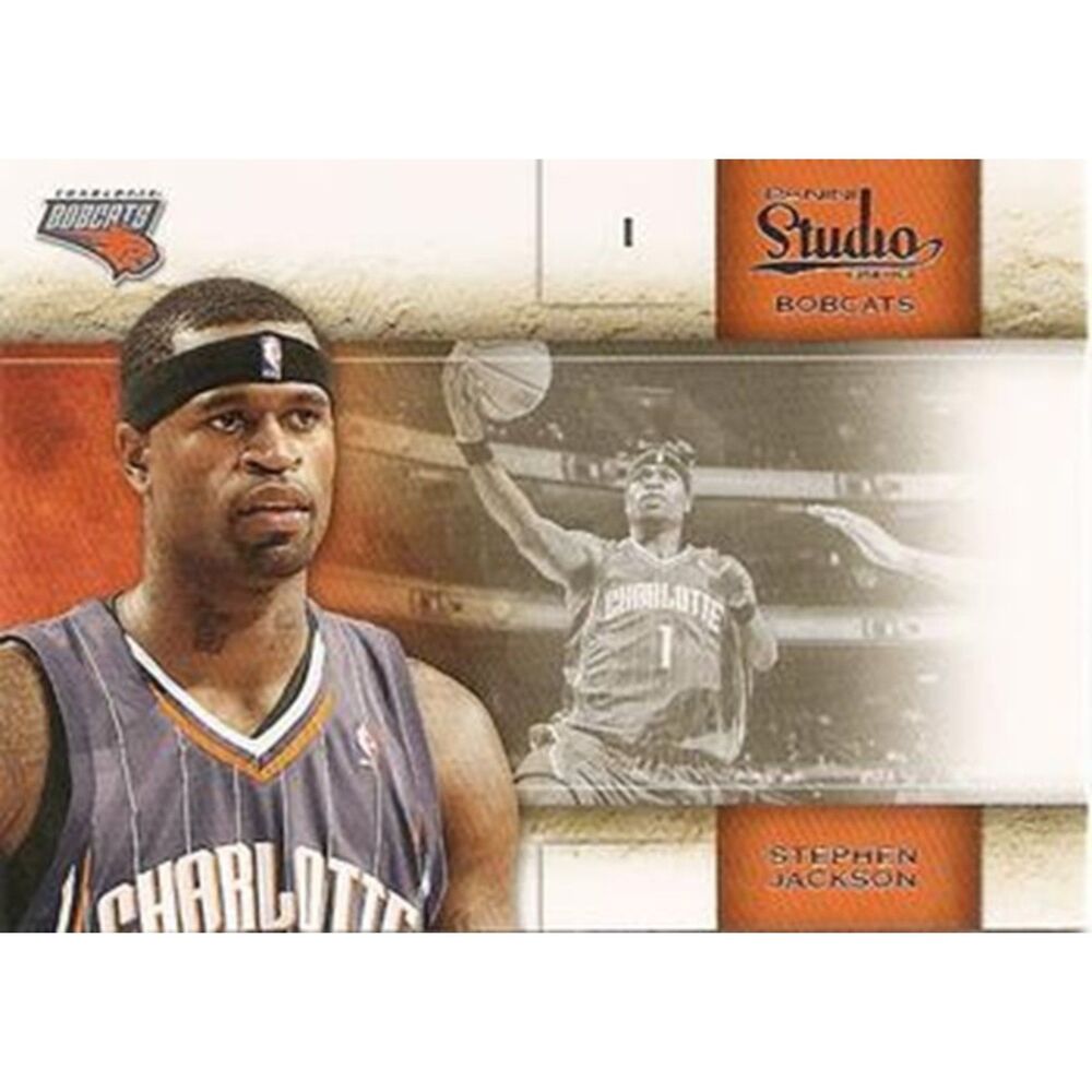 2009 Studio Basketball Card - #84 Stephen Jackson